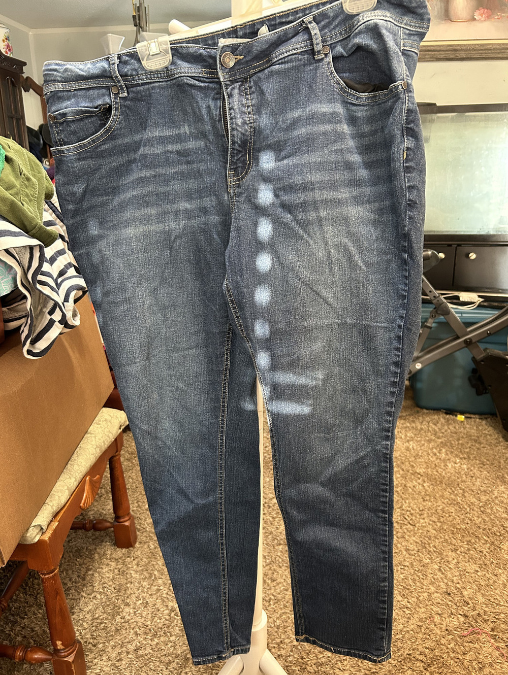 Est 1946 Denim Curvy 18W Blue Jeans